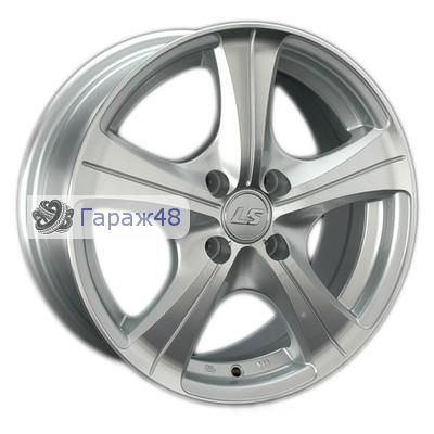 LS 202 R16 / 7J PCD 4x100 ET 40 ЦО 73.1 Литые Серебристый полированный