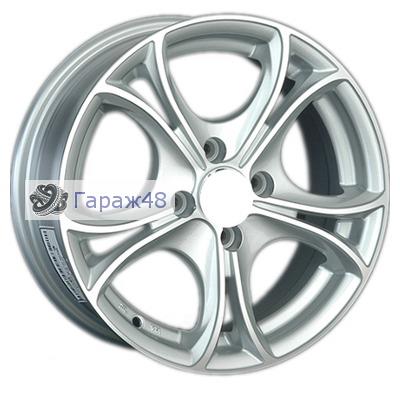 LS 393 R17 / 7.5J PCD 5x114.3 ET 45 ЦО 73.1 Литые Серебристый полированный